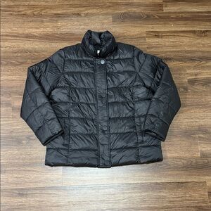 Women’s Susan Graver Black Puffer Jacket Size Large